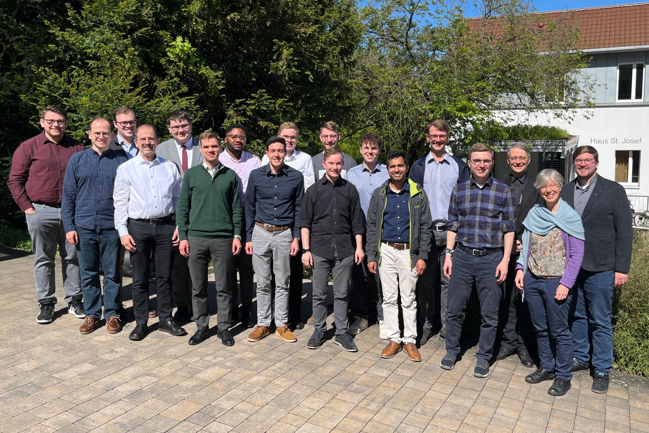 Die Seminaristen der drei Priesterseminare