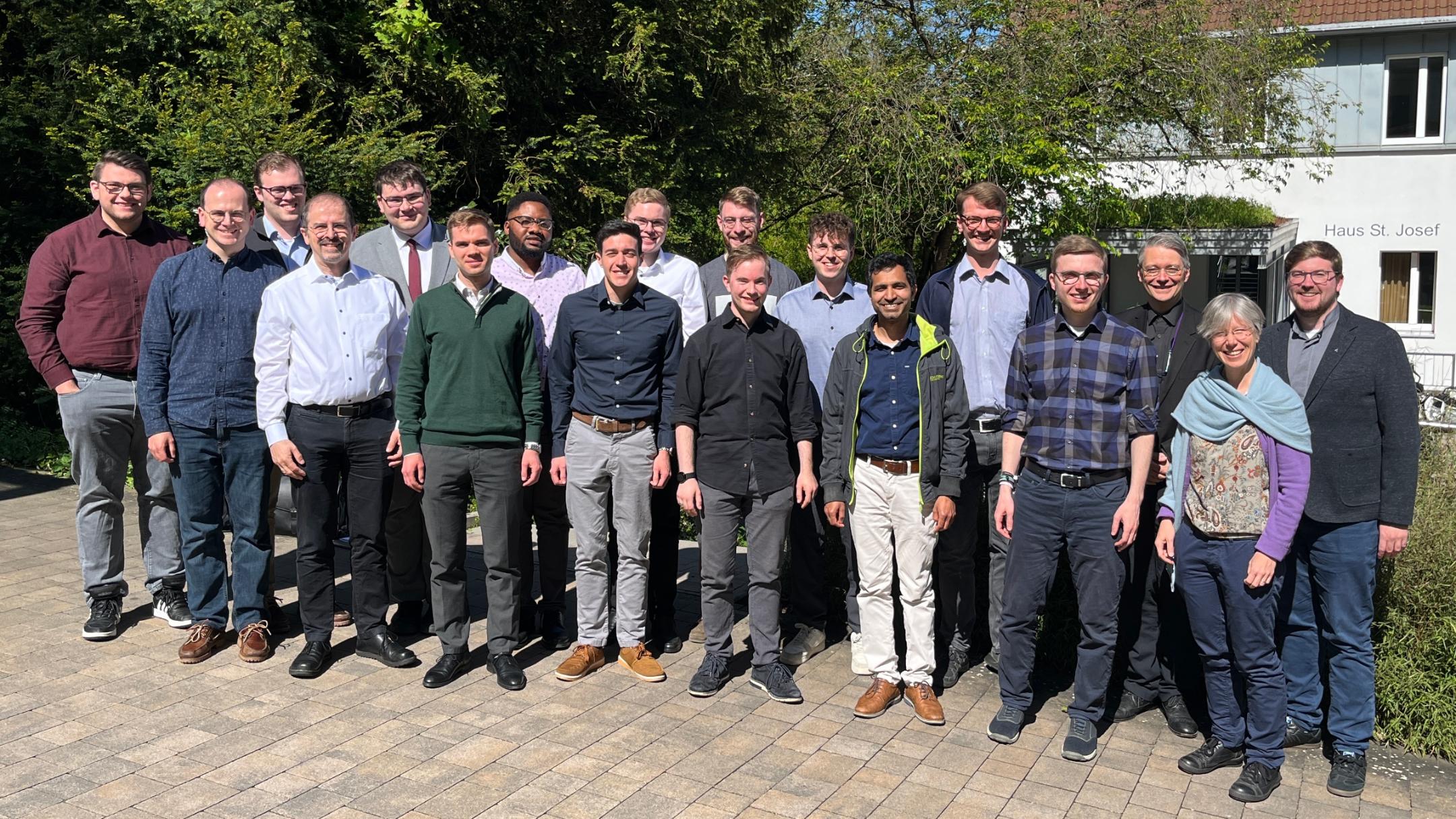 Die Seminaristen der drei Priesterseminare