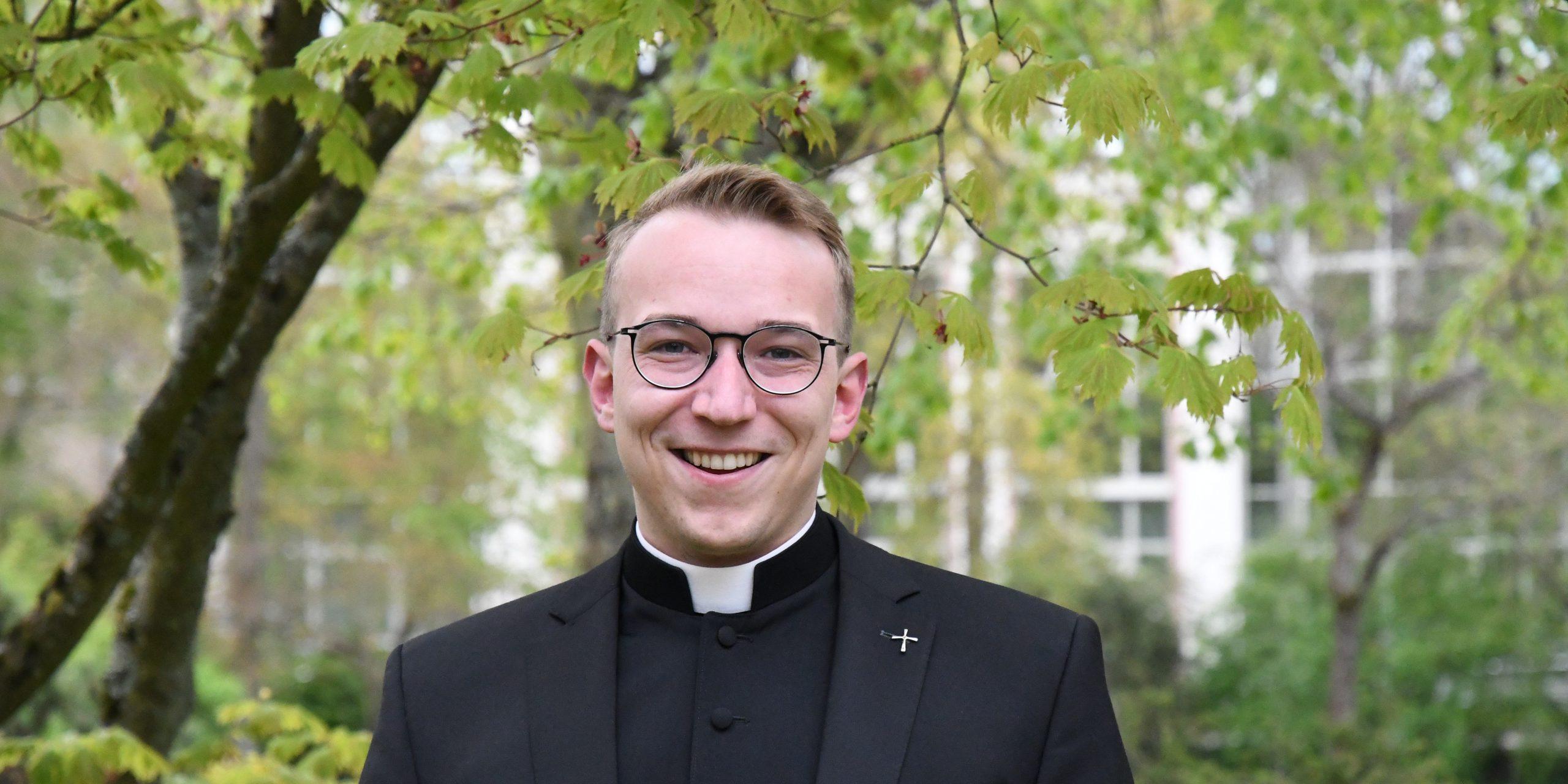 Priesteramtskandidat Christian Kossmann (c) Zeljko Jakobovac/Paulinus Priesteramtskandidat Christian Kossmann