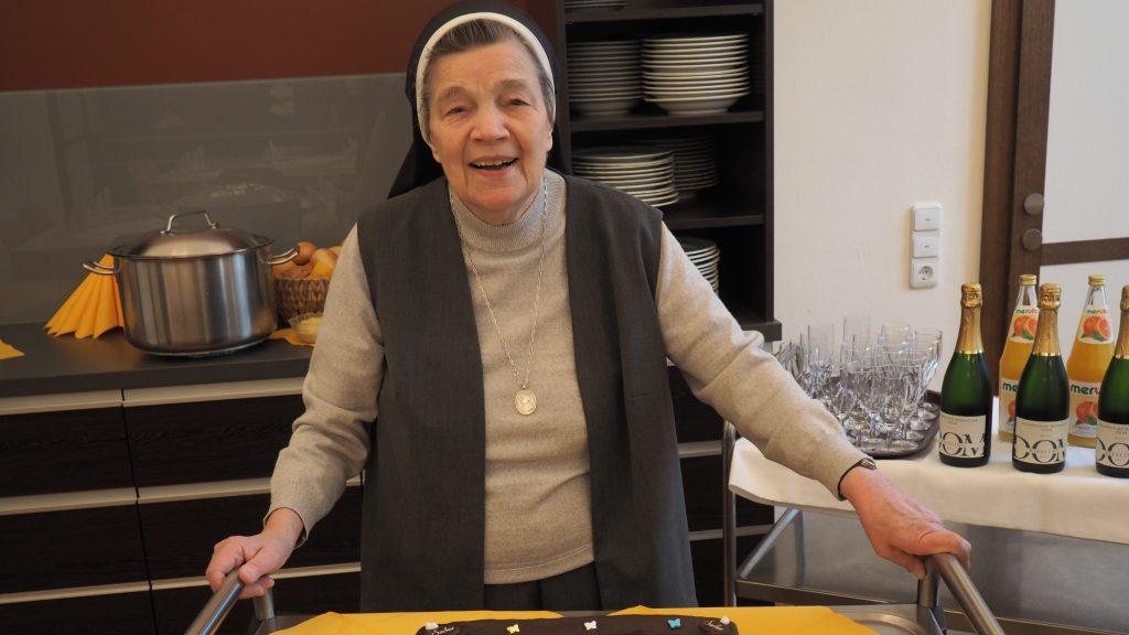Schwester Theophanias 80. Geburtstag