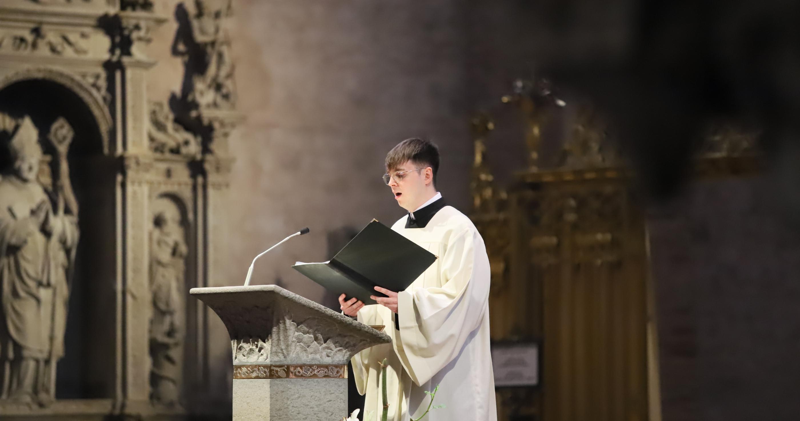Kantorendienst bei der Priesterweihe