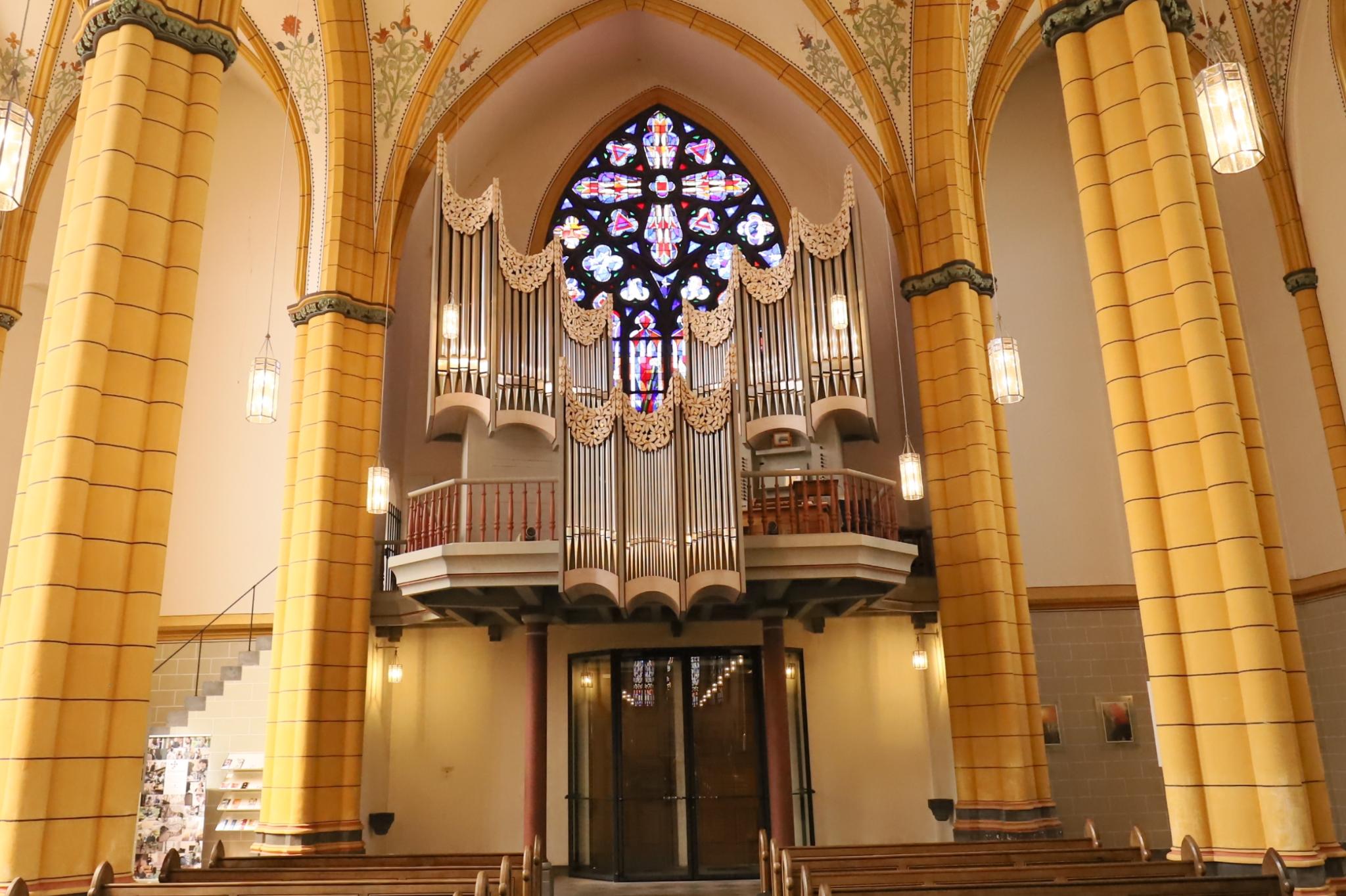 Die Orgel in der Jesuitenkirche
