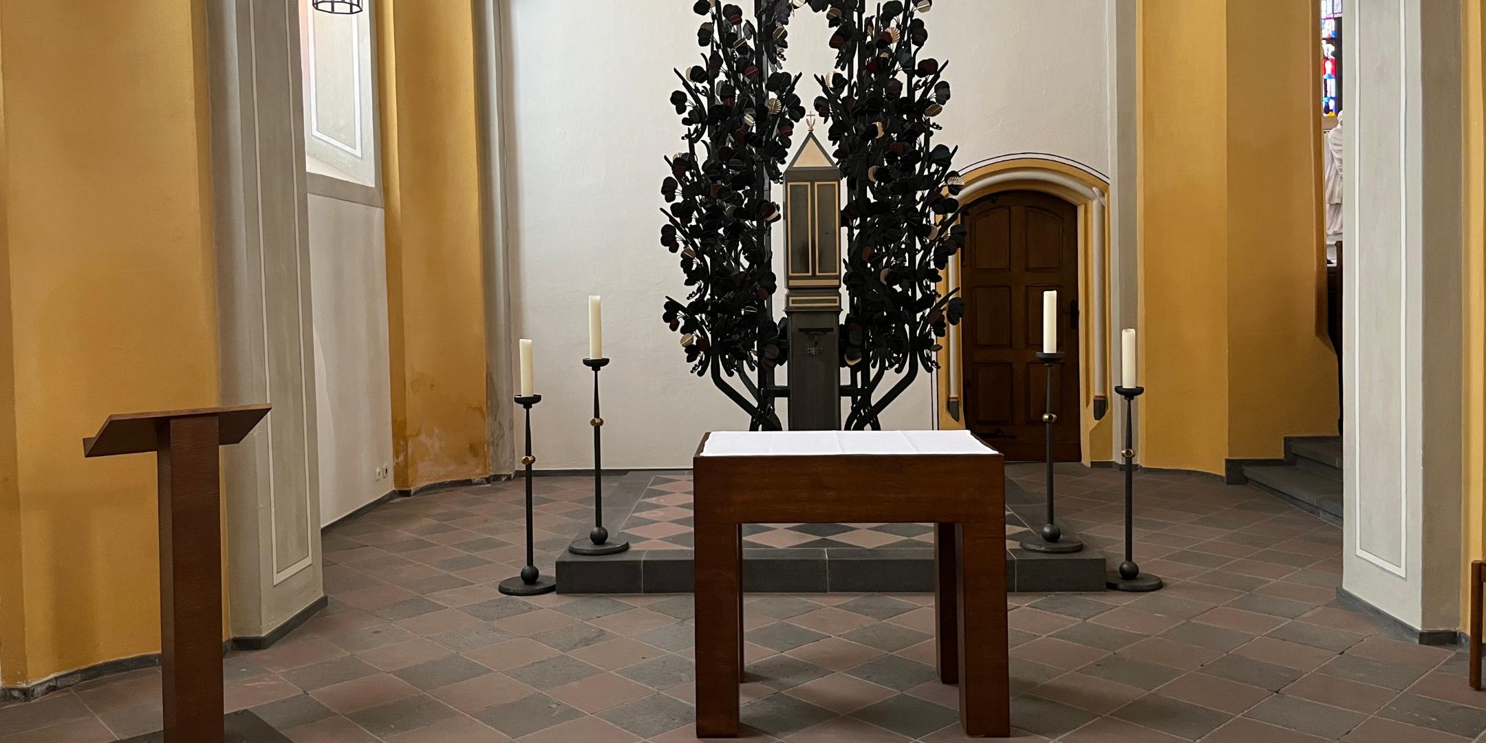 Altarraum der Sakramentskapelle