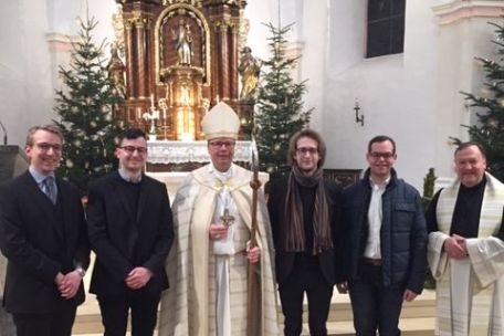 Gruppenbild bei der Admissio